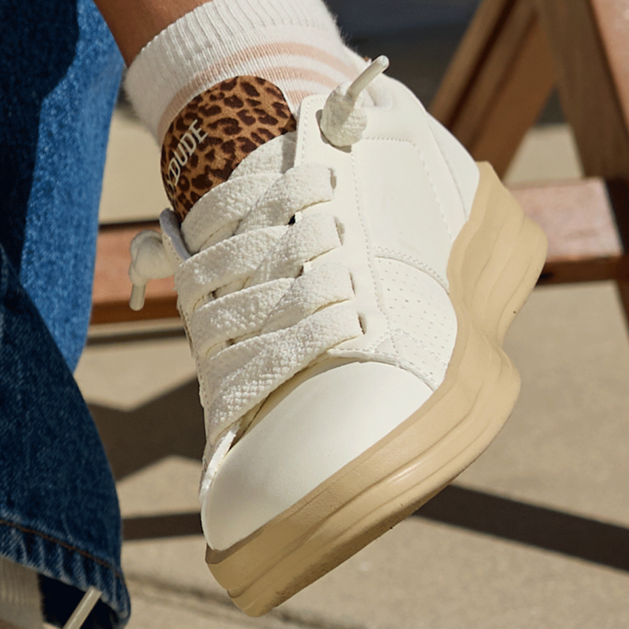 Karina Duo Classic - Egret/Leopard Multi - 2