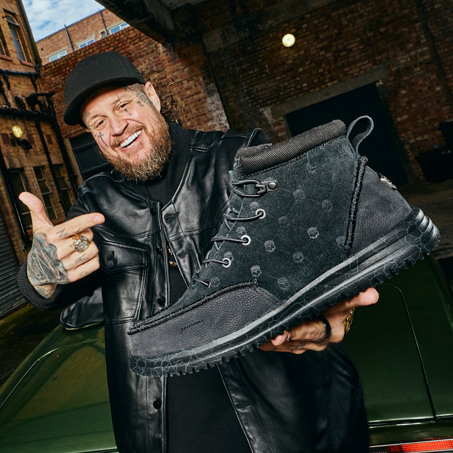 Jelly Roll Bradley Suede - Black/Black Oyster - 2