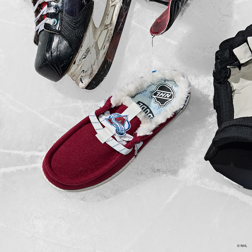 NHL® Colorado Avalanche® Wally Slip - Burgundy/Blue - 7