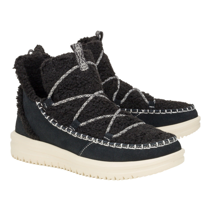 Camden Suede Cozy - Black - 3