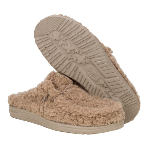 Wally Slipper - Cozy Timber Wolf - 4