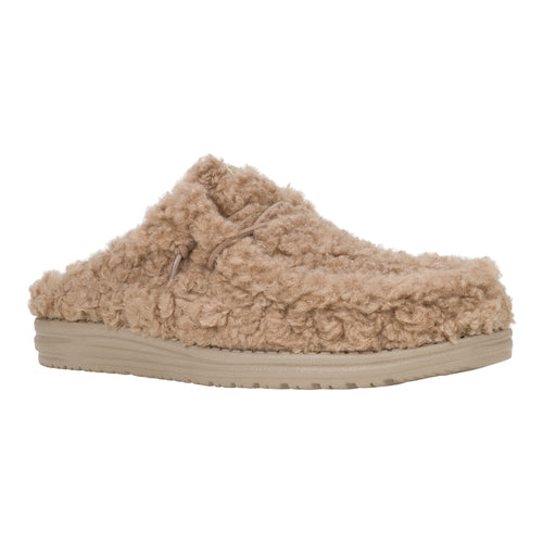 Wally Slipper - Cozy Timber Wolf - 9