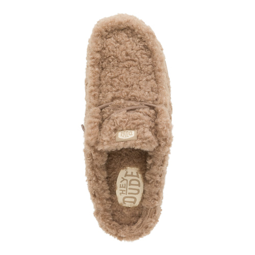 Wally Slipper - Cozy Timber Wolf - 8