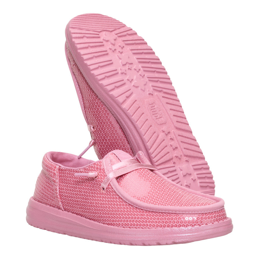 Wendy Funk Mono Sequin - Foxglove Pink - 3