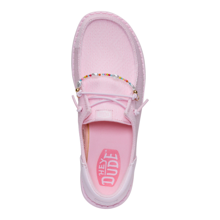 Wendy Funk Mesh Shoelry - Light Pink - 6