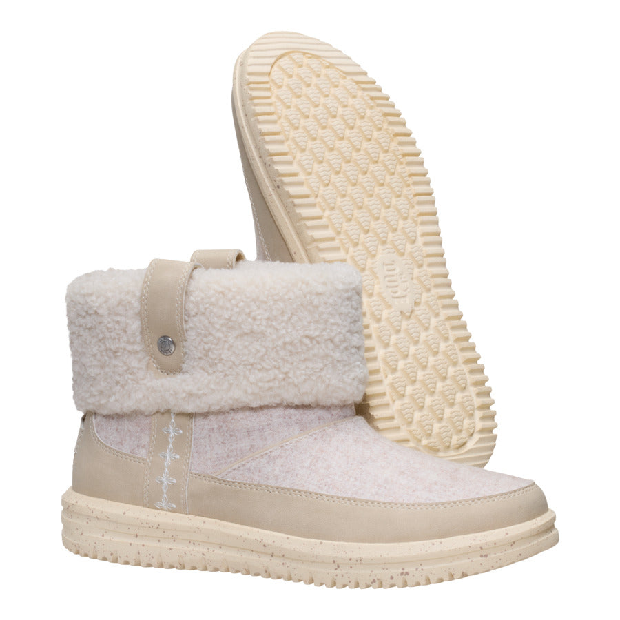 Camden Cuff Wool Cozy - Tan - 4