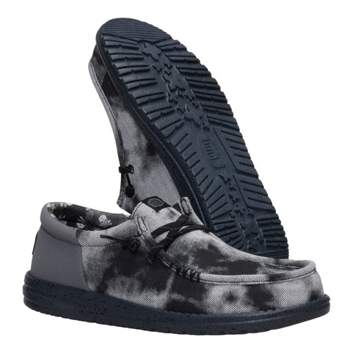 Wally Funk Over Dye - Black/Granite Grey - 3