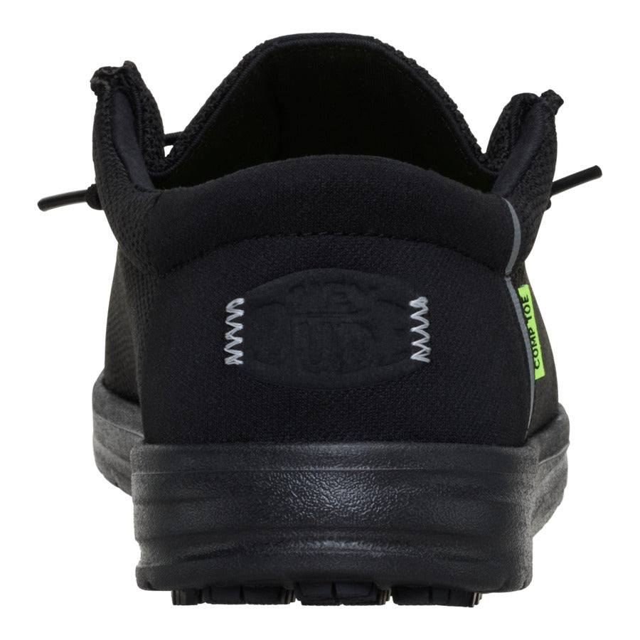 Wally Work Comp Toe - Black/Black - 7