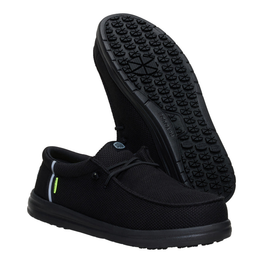 Wally Work Comp Toe - Black/Black - 4