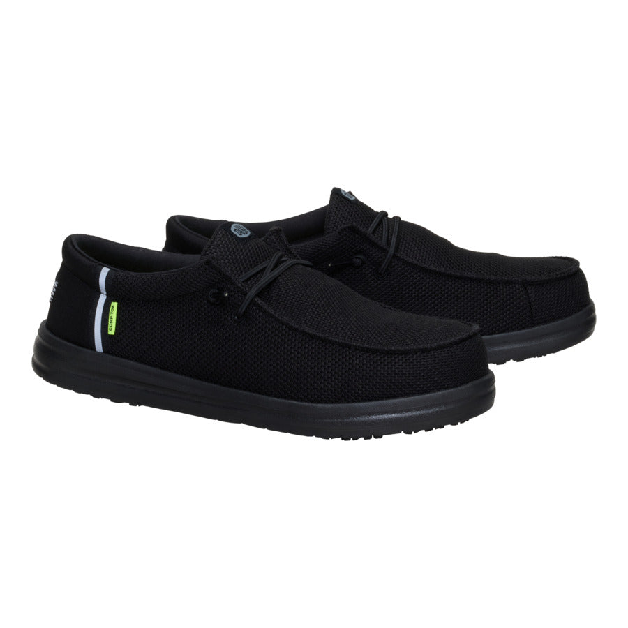 Wally Work Comp Toe - Black/Black - 2
