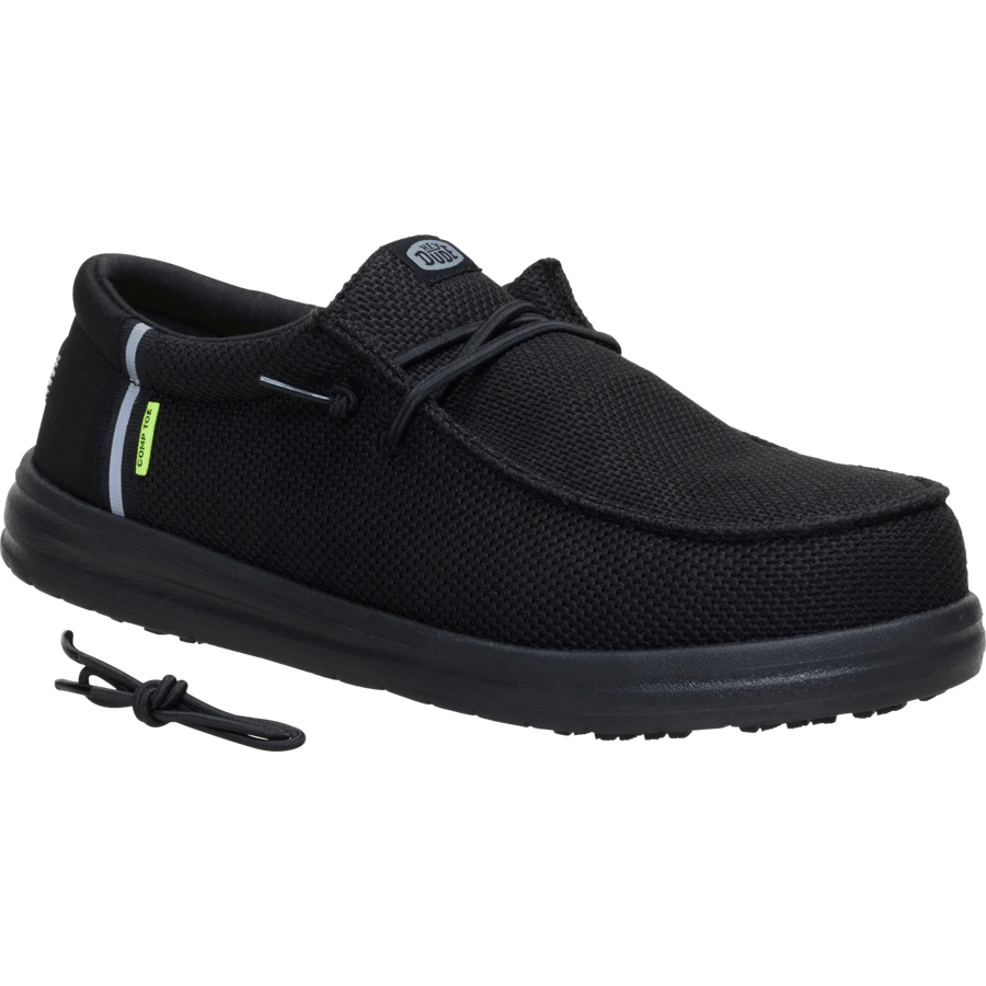Wally Work Comp Toe - Black/Black - 3