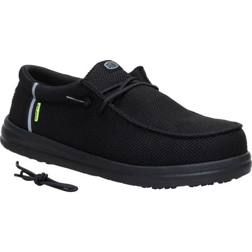 Wally Work Comp Toe - Black/Black - 3