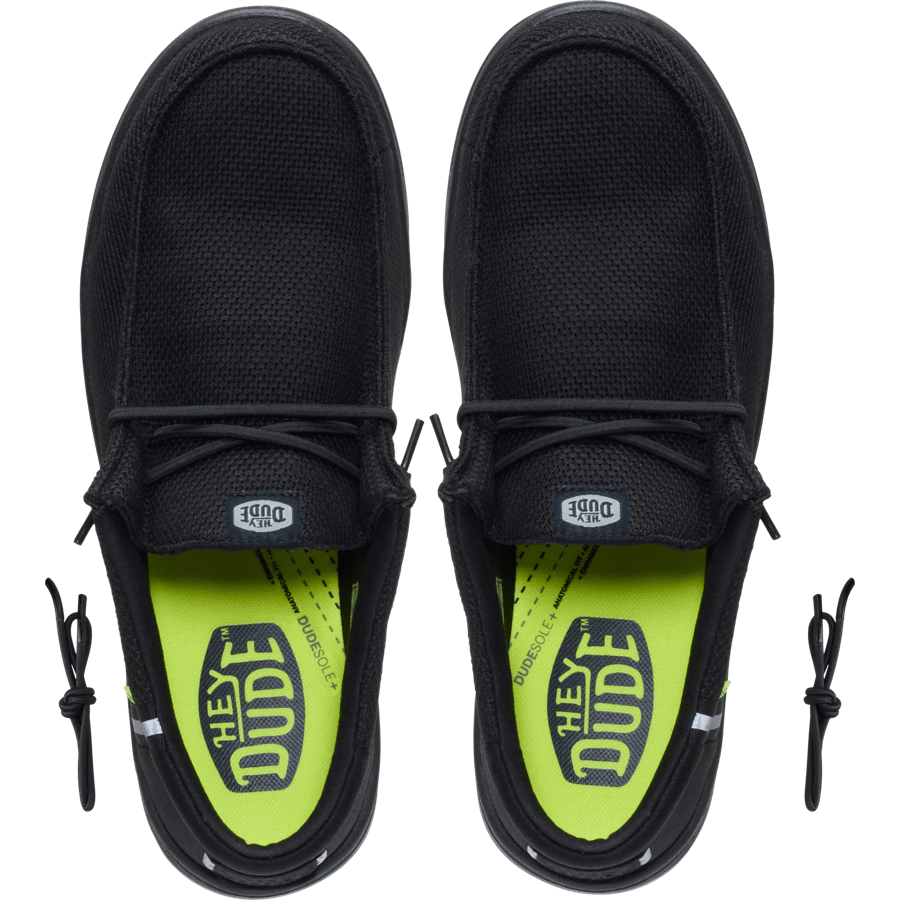 Wally Work Comp Toe - Black/Black - 5