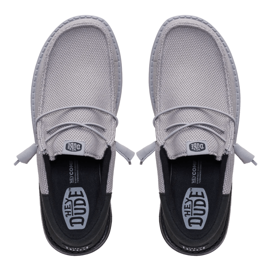 Wally Funk Mesh Split - Flannel Grey/Black - 6