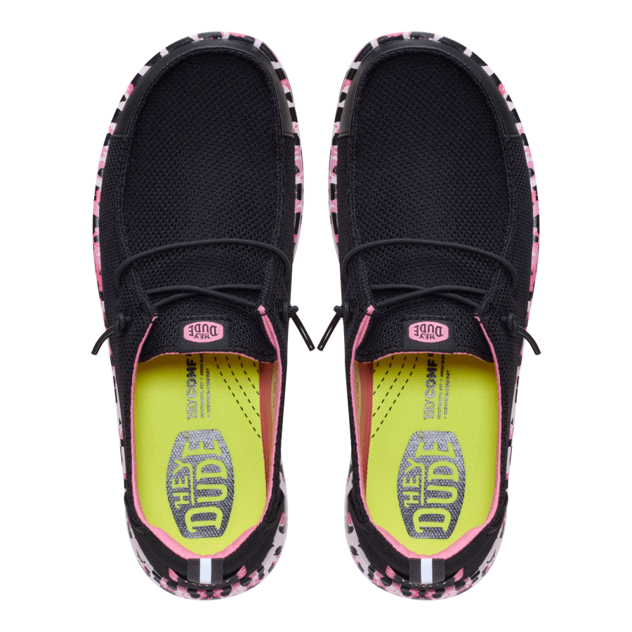 Wendy Work CE Leopard - Black/Pink Leopard - 6