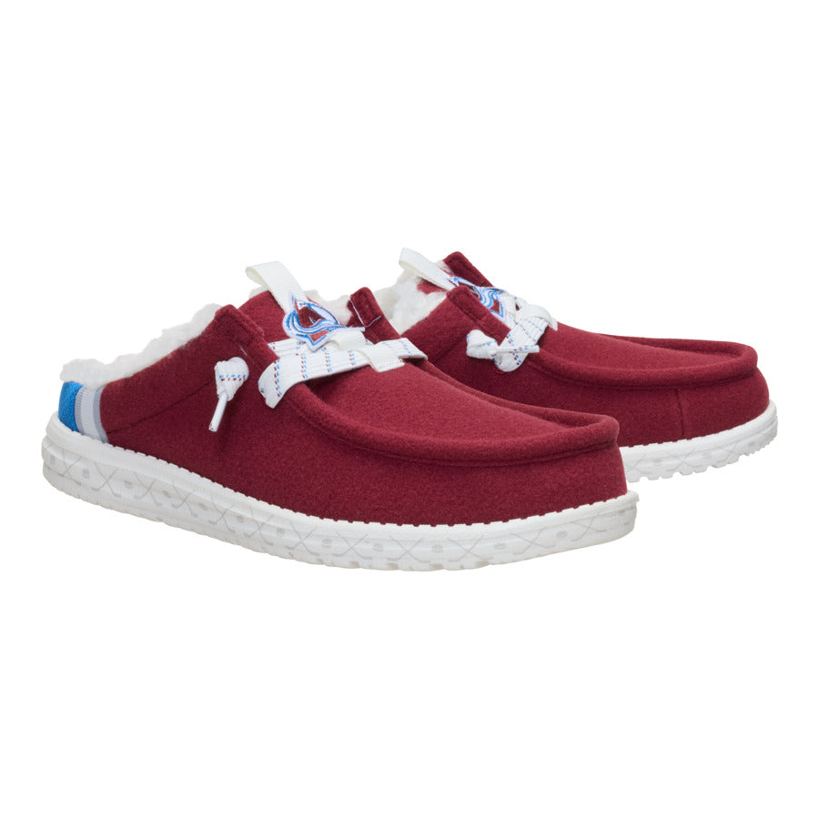 NHL® Colorado Avalanche® Wally Slip - Burgundy/Blue - 1