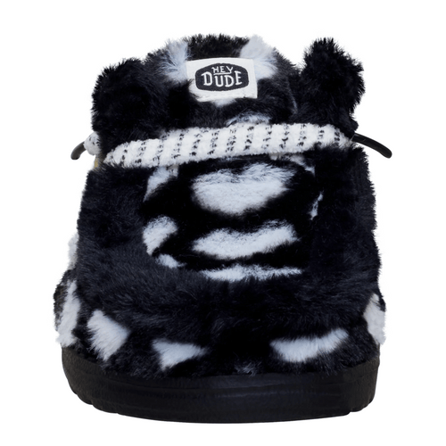 Wendy Slipper Hearts - Black/White - 5