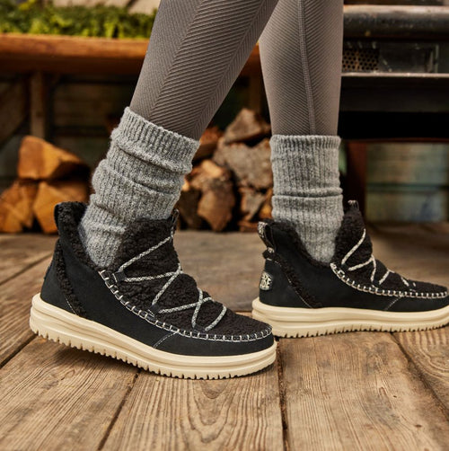 Camden Suede Cozy - Black - 11
