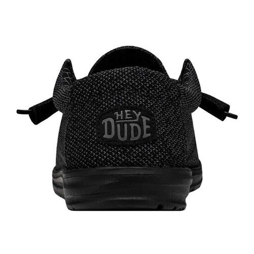 Wally Sox Wide - Micro Total Black - 5